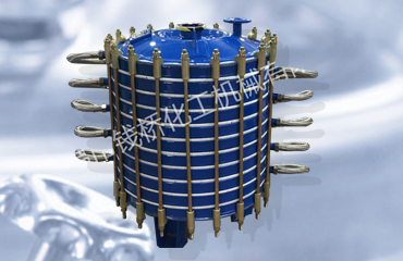 Glass lined condenser